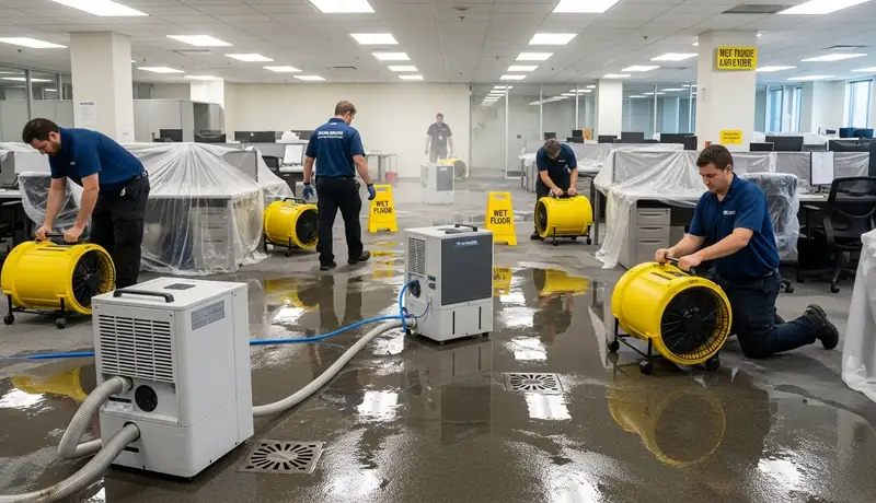 Commercial Building Water Damage Restoration in Lathrop, CA in Lathrop, CA