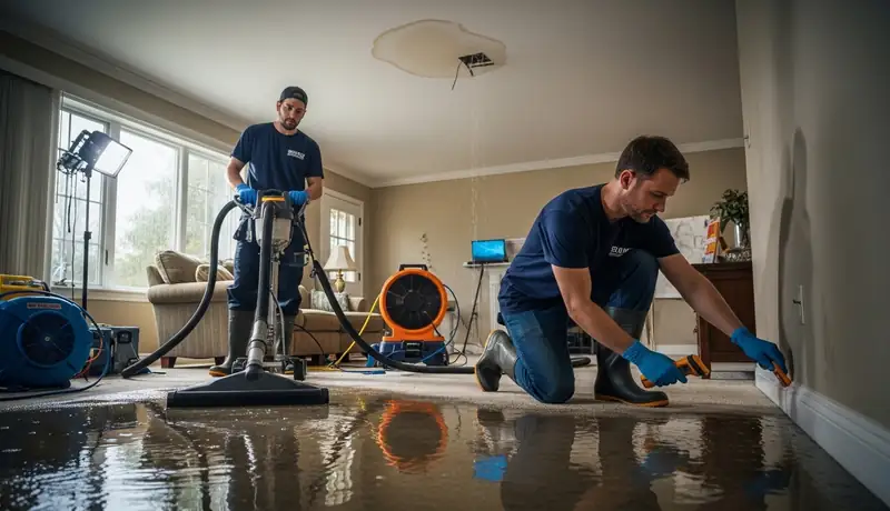 Storm Damage Water Removal Project in Lathrop, CA in Lathrop, CA