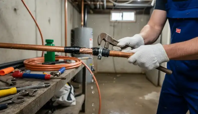 Burst Pipe Repair in Lathrop, CA